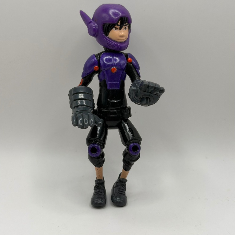 Disney Big Hero 6 Hiro Hamada Action Figure Purple Hero Suit 4.5 Inch 38610